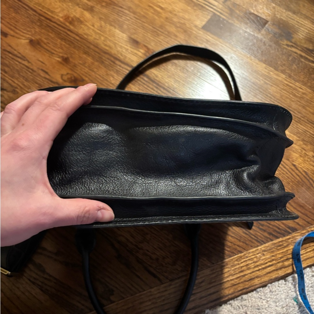 Fossil | Ryder Satchel‎ Black Leather - Picture 6 of 9